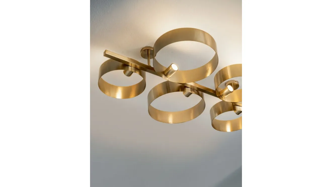 Wall lamp Led Loop P5 by Riflessi.