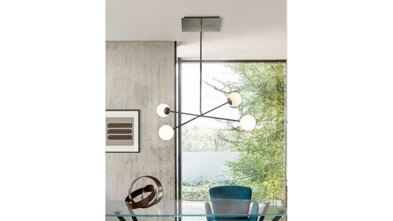 Meridian S pendant lamp by Riflessi.