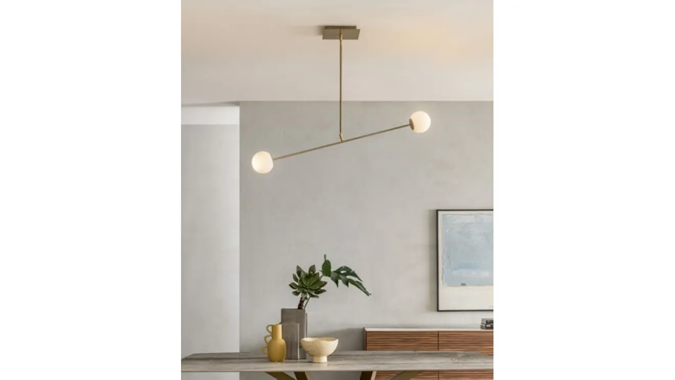 Meridian S pendant lamp by Riflessi.