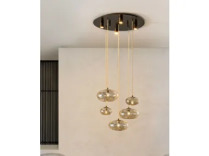 Suspended lamp Nubola S by Riflessi