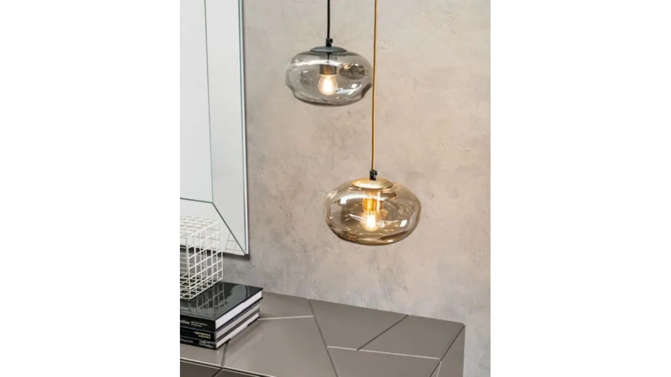 Cloud SS suspension lamp by Riflessi.