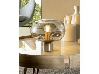 Rechargeable table lamp Nubola T Low by Riflessi.