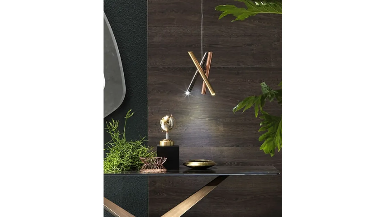 Pendant lamp Shanghai S by Riflessi