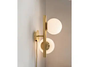 Twist A wall lamp by Riflessi.