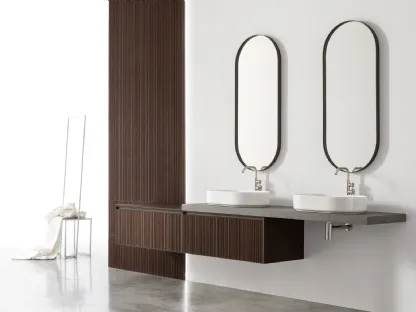 Bathroom Vanity Unit Shape 18 by Arcom