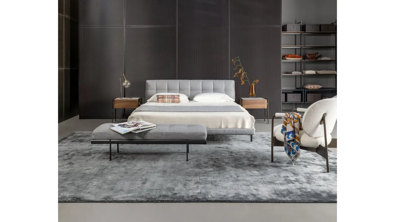 James double bed by Bonaldo.