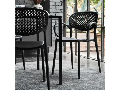 Abby Perforated Chair by Connubia