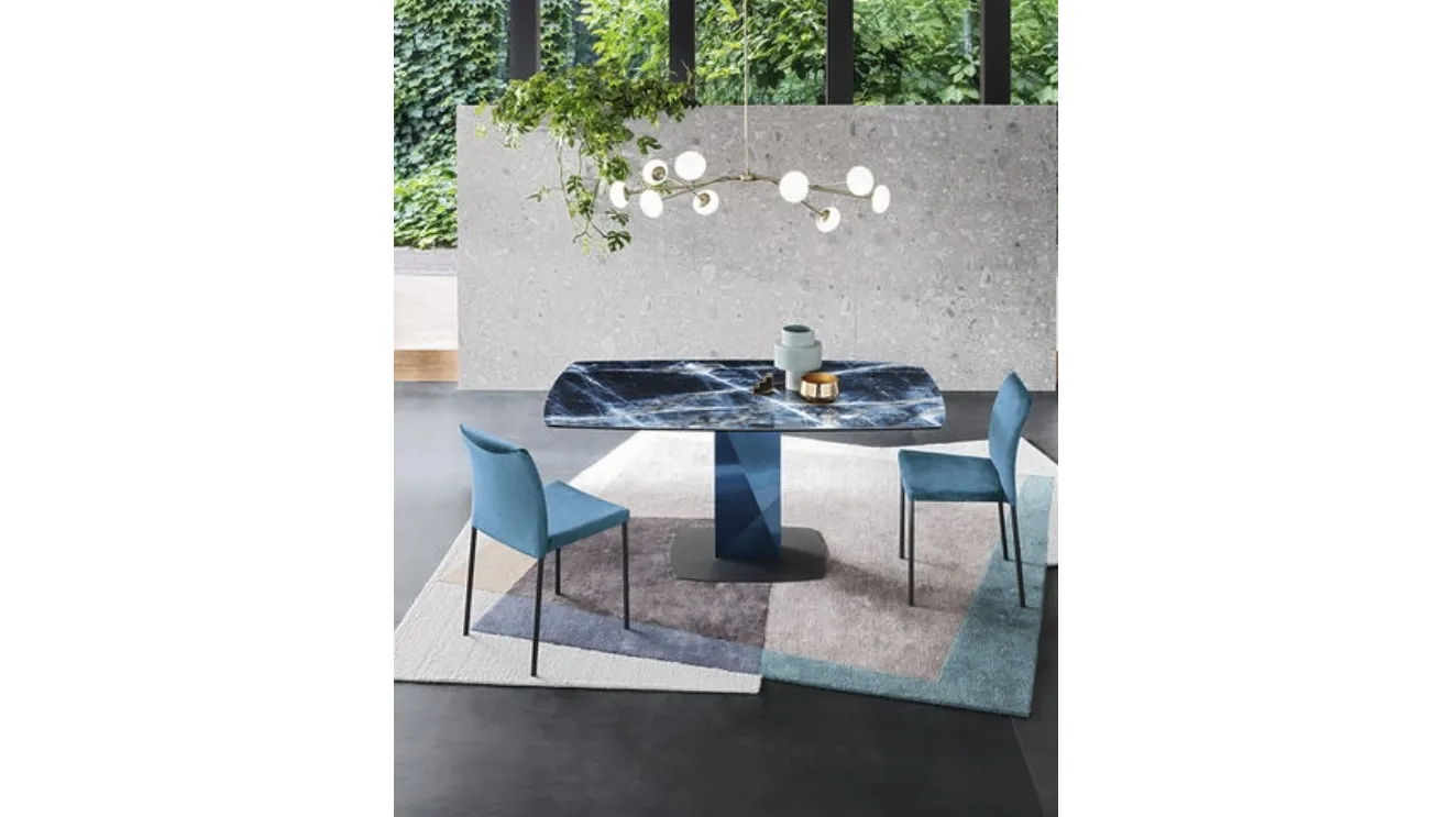 Sabino ceramic table by Riflessi